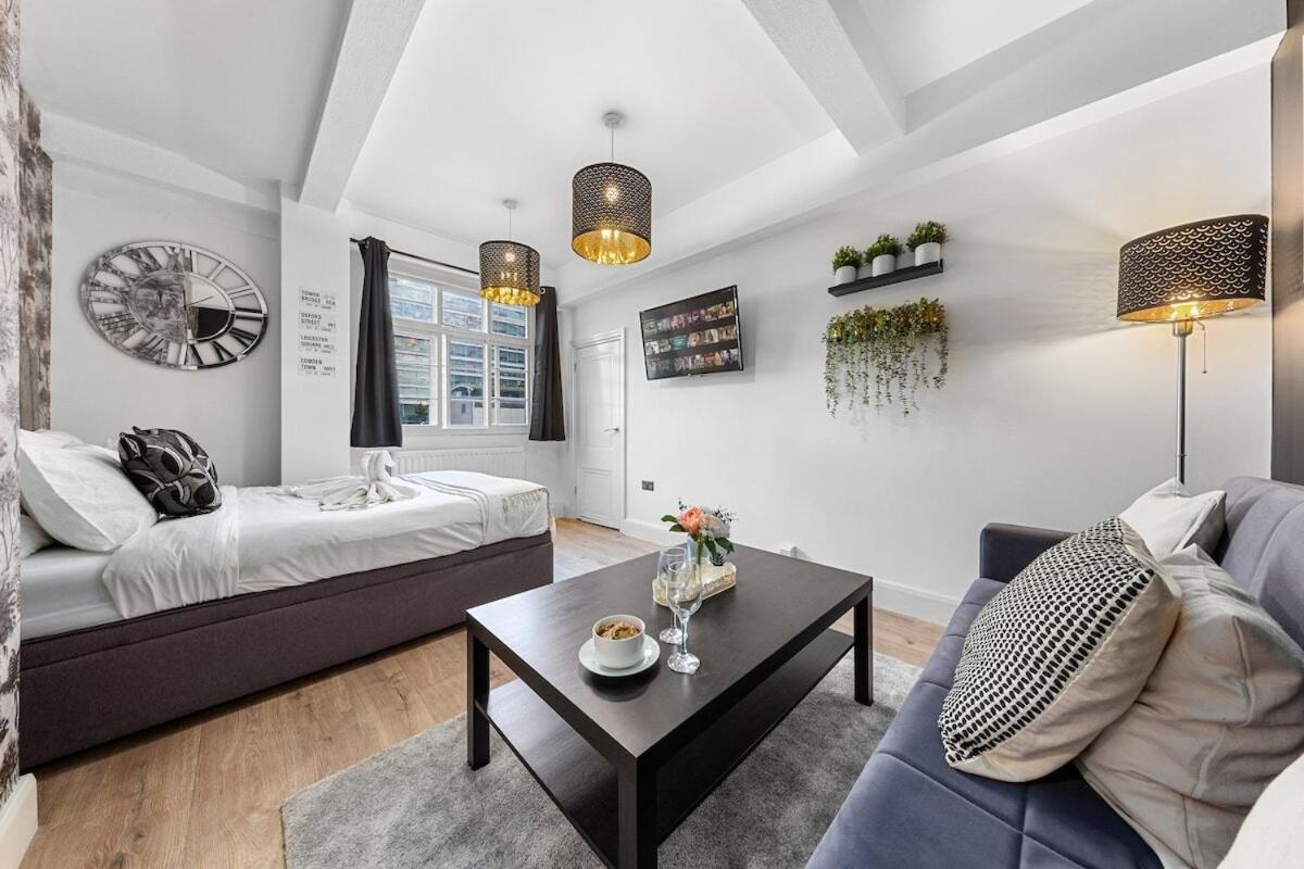 Central London Luxury, Relaxing Apartment! 2 Mins From Paddington Station! Δωμάτιο φωτογραφία