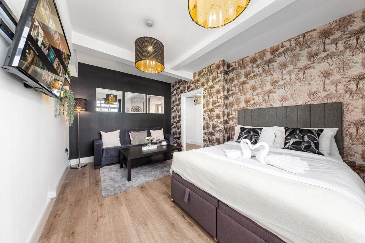 Central London Luxury, Relaxing Apartment! 2 Mins From Paddington Station! Δωμάτιο φωτογραφία